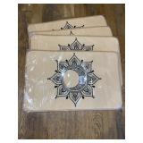4 NEW bath mats in packaging, all same