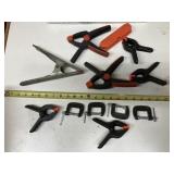 (4) 1ï¿½ c clamps, other clamps