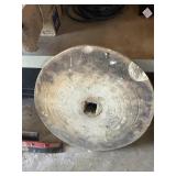 2 1/2ï¿½ x 23ï¿½ vintage grind stone