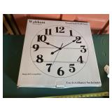 Waltham battery operated clock, NIB