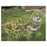 Stainless pump untested