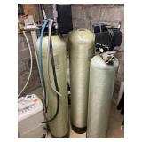 3 water softener tanks