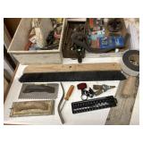Chisels, concrete tools and misc
