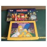 The Simpsons Monopoly & Battle of the Sexes