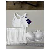 Maidenform Wireless Bra-34D, WaistnipperXL &