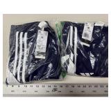 2-Adidas Mens Sport Pants, Size M, Navy Blue