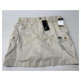 Lee skort w/ultra lux comfort waistband size 12/M