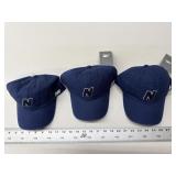 3-New Balance one size 100% Cotton Caps 2 w/ tags