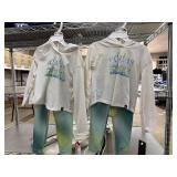 2 - Adidas childs hoodie/leggins set size 3T