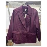 A New Day womenï¿½s double-breasted blazer, size M,