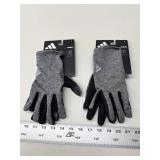 2 pr Adidas womens touchscreen running gloves