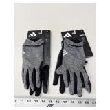 2 pr Adidas womens touchscreen running gloves