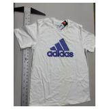 Adidas White/Purple T- Shirt, Size M