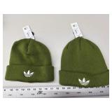 2-Adidas 1 size Beanie, Tech Olive
