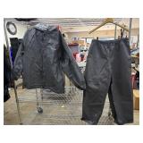 FroggToggs jacket & pant set, size M/L,used
