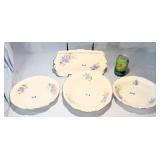 Four Royal Albert Sweet Pea Dinner Service