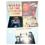 Five Vintage Vinyl Records