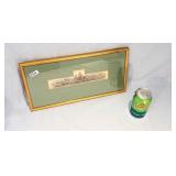 Vintage Miniature St. Paul's London Landscape Art