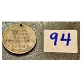 1897 Queen Victoria Diamond Jubilee Medallion