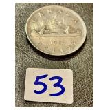 1952 Canada Silver Dollar
