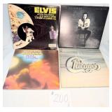 Four Vintage Vinyl Records