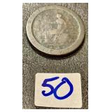 1797 George lll Cartwheel Cent Coin