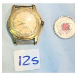 Vintage Monarch Incabloc Super Automatic Watch