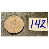 1975 New Pence 2P Elizabeth 11