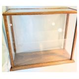Antique Oak Apothecary General Store Display Case