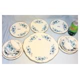 Queen Anne Floral Partial Set #8500