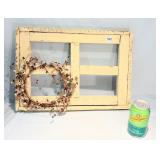 Rustic Farmhouse Wooden Widow Frame