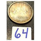 1965 Canada Silver Dollar