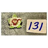 Rare Sterling Silver Wll Polish Military Lapel Pin