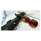 Vintage Violin, Bow & Case Made in West Germany