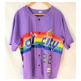 All City Baseball Jersey NWT Just Don Large