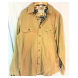 L.L. Bean Flannel Lined Shacket Shirt