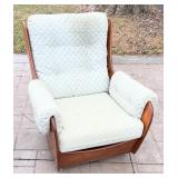 MCM G-Plan Teak High Saddleback Chair