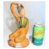 Rare Chinese Tang Sancai-Glazed Terracota Figurine