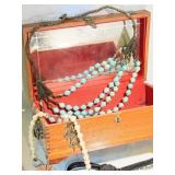 Vintage Costume Jewelry Lot & Box