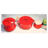 Dansk MCM Cook Ware Red/Orange,  France