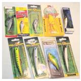 9 Brand New Fishing Lures, Bass Pro Shop
