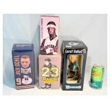 Collectible Bobblehead Lot, Eichel NHL NBA