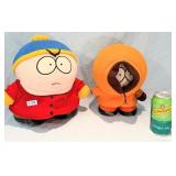 Two Vintage Sou7th Park Original Plush Toy Figures
