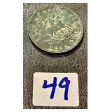 1854 Bank of Upper Canada 1 Cent Token Coin