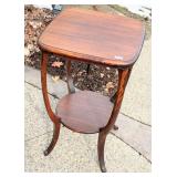 Antique Tall Side Table Plant Stand