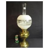 The American Eureka Brass Oil Lamp