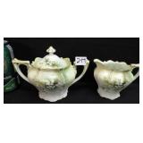Signed R.S. Prussia Cream & Sugar