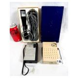 MCM Transistor Radios & Microphone Lot