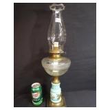 Victorian Composite Table Oil Lamp