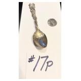 Early Sterling Silver Souvenir Spoon